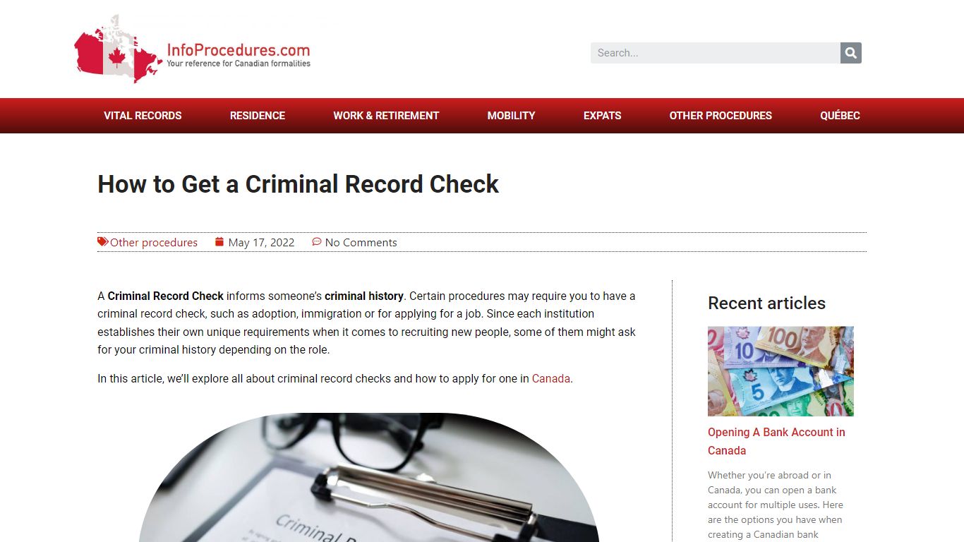 How to Get a Criminal Record Check | InfoProcedures